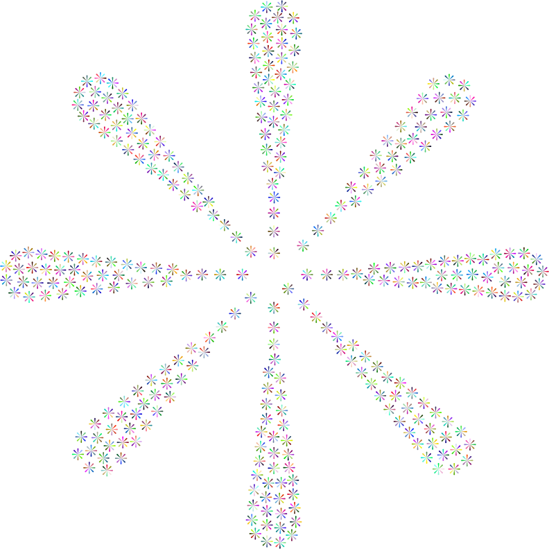 Asterisk Fractal Prismatic