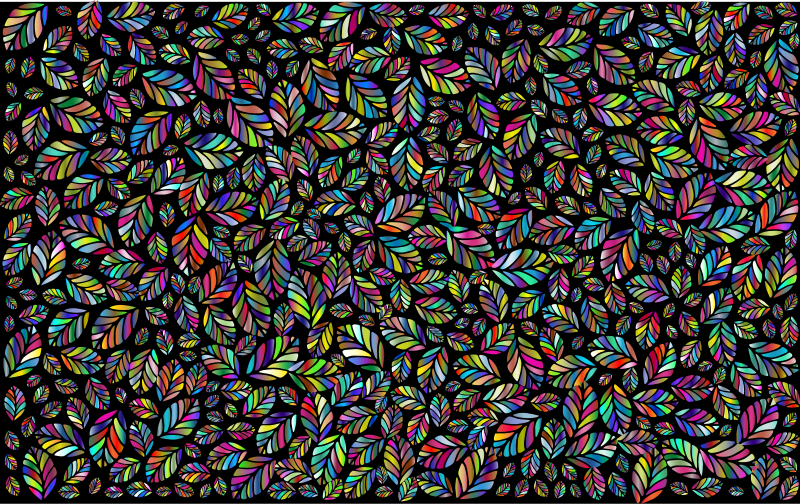 Leaves Background Polyprismatic