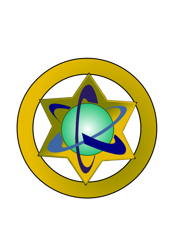 Space Sherriff Badge