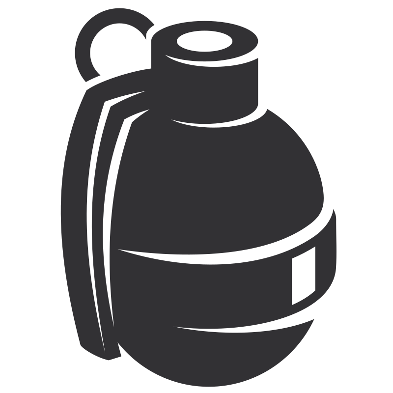 Grenade silhouette