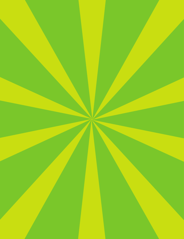 Green sunbeams background