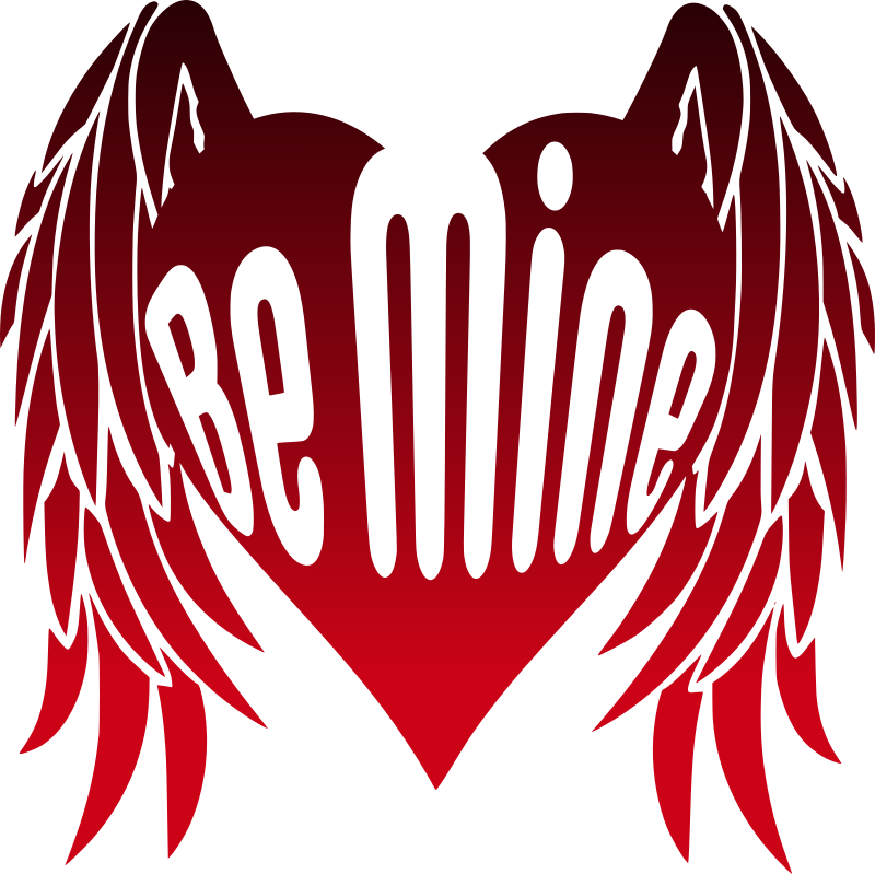 Be Mine Heart Wings