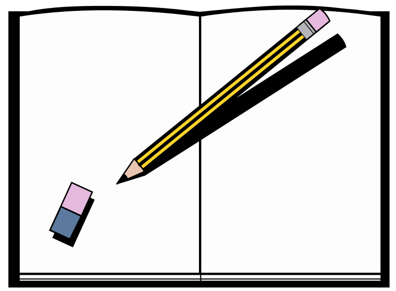 Book and Pen - Colour