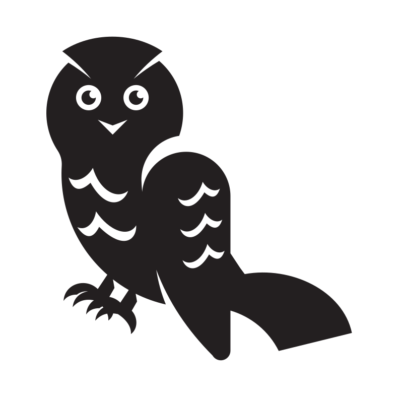 Owl silhouette