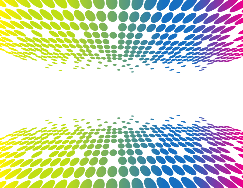 Bursting dots colorful pattern