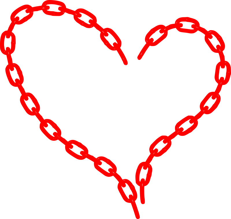 chained heart png