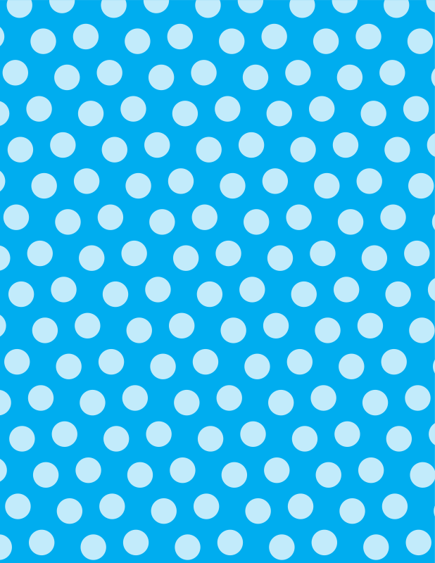 Polka pattern blue background