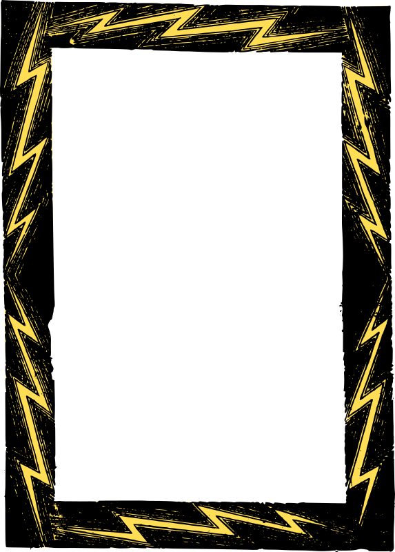 Lightning Frame - Openclipart