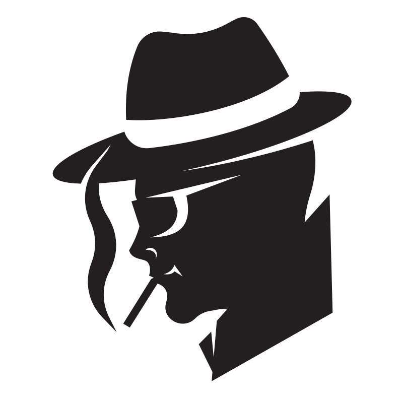 Spy silhouette