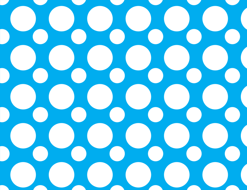 blue and white polka dot background