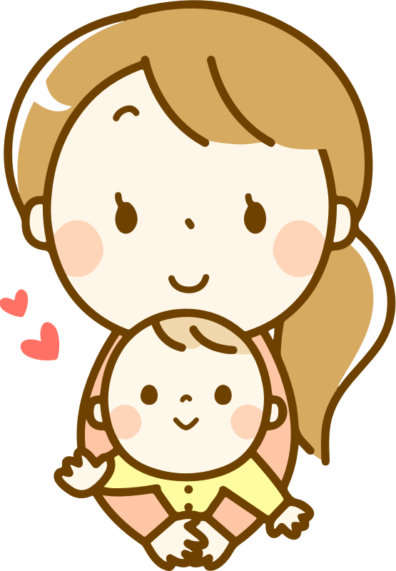 Mother and Baby (#9) - Openclipart