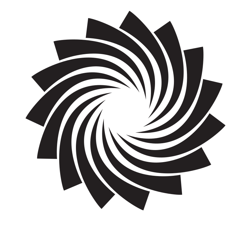 Swirl logo design element