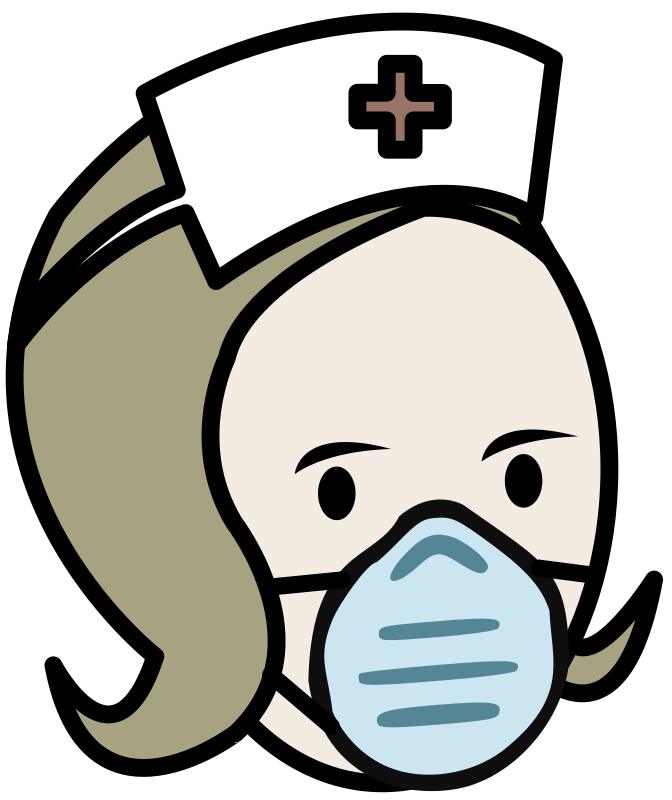 Nurse in a Medical Mask