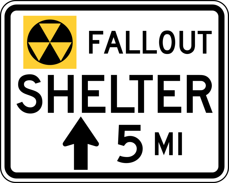 Fallout Shelter Sign