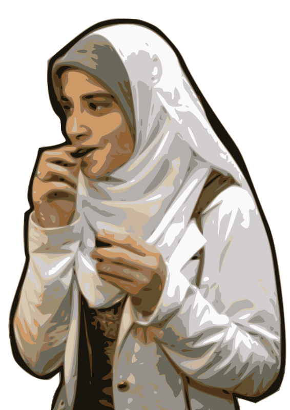 Eat in Hijab