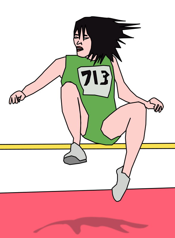 Track and Field Lady