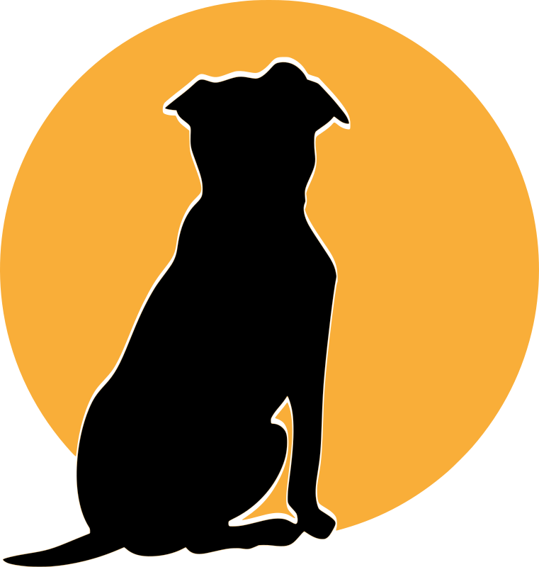 Dog Silhouette Logo