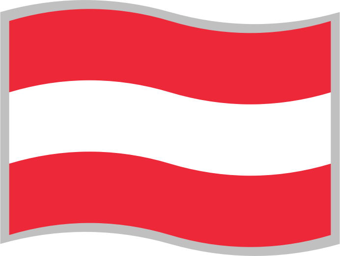 Flagge Österreichs - Openclipart