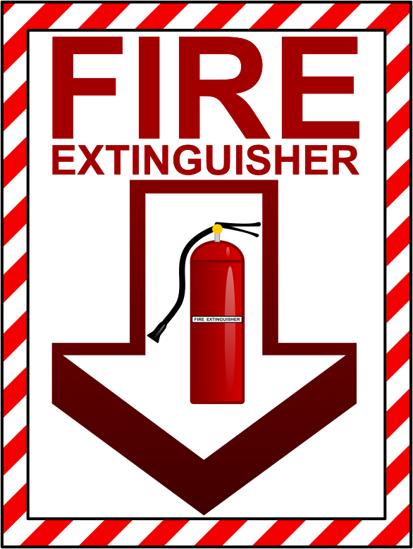 Fire Extinguisher Sign