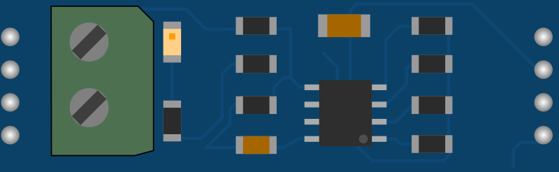 RS485 TTL converter/transceiver