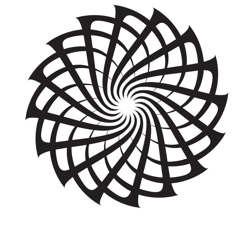 Spirograph design element