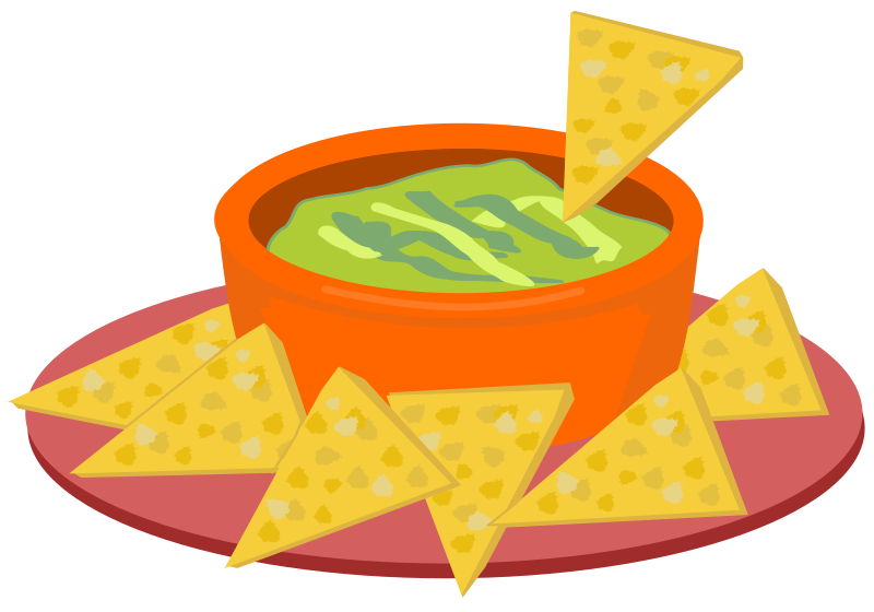 guacamole clipart image