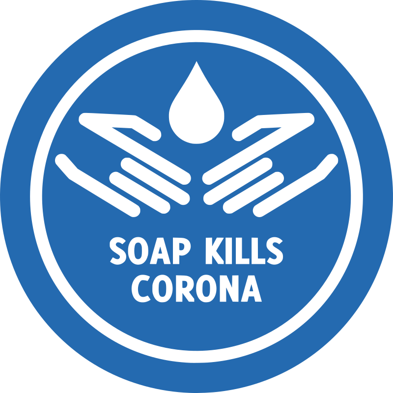 Soap kills corona