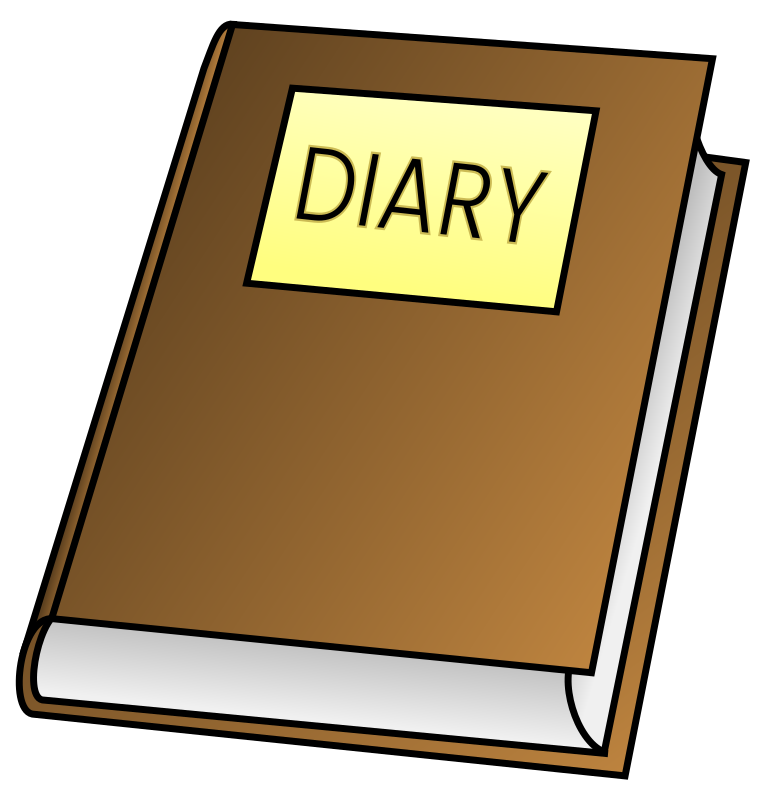 Diary Book - Openclipart