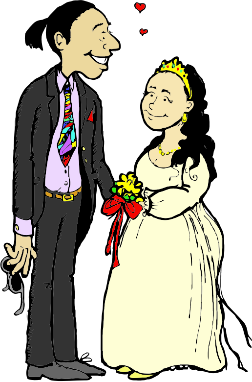 Maori Couple getting married
