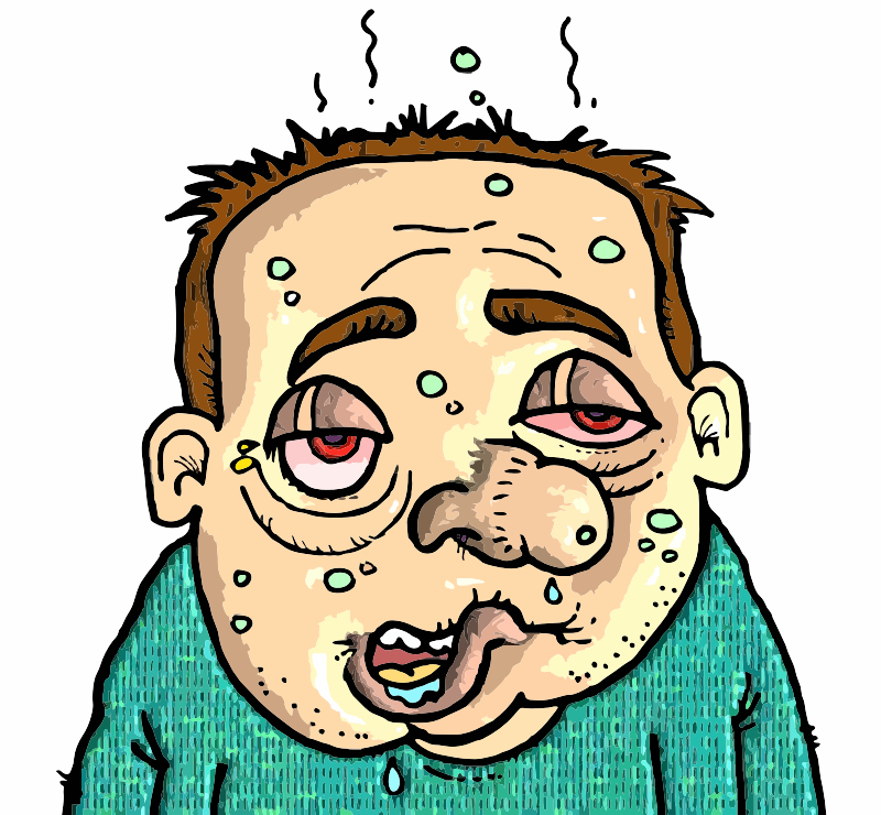 Flu Face - Openclipart