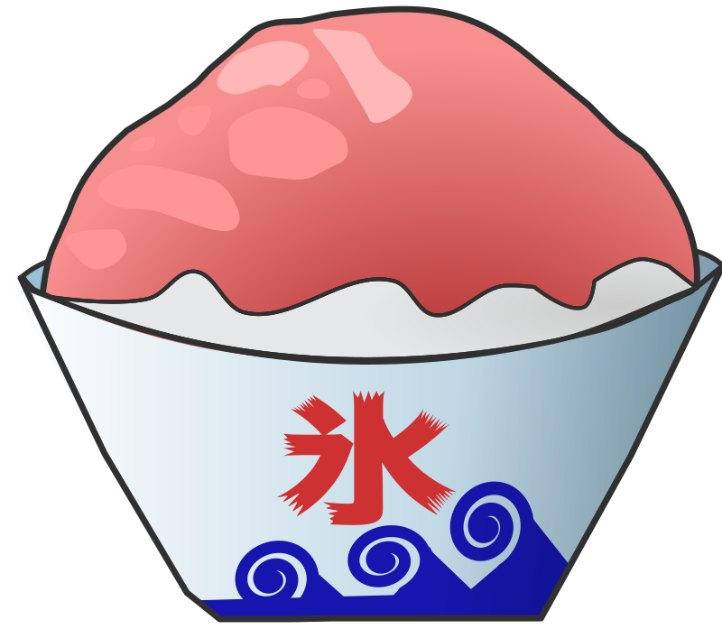 shaved ice clipart