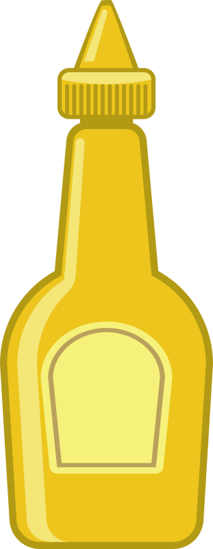 mustard bottle png