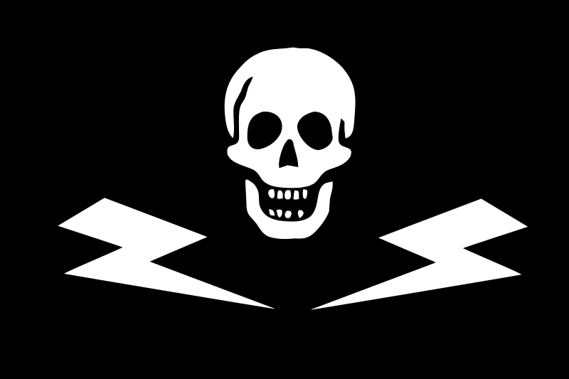 Internet pirate flag - Openclipart