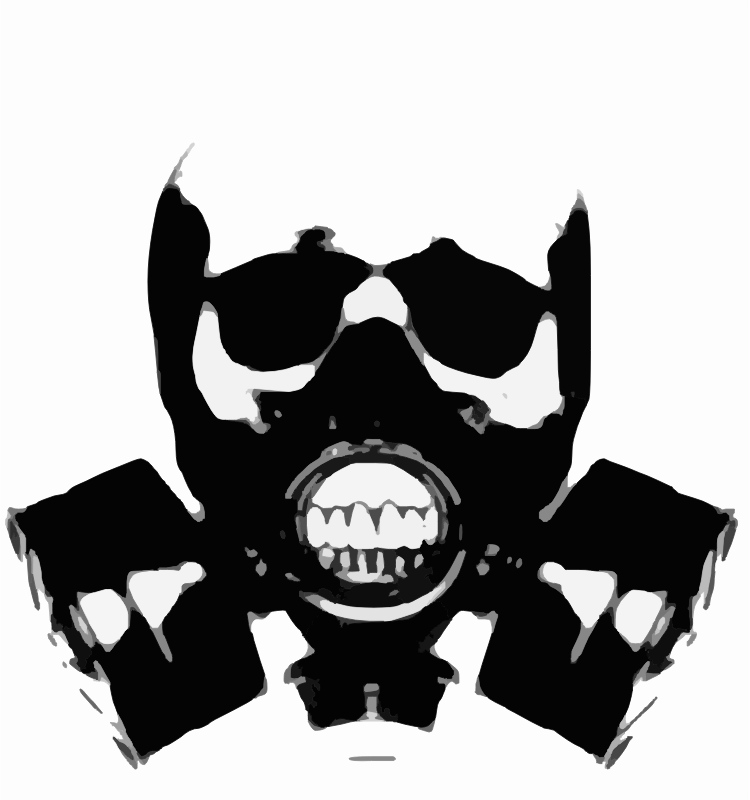 Gas mask skull