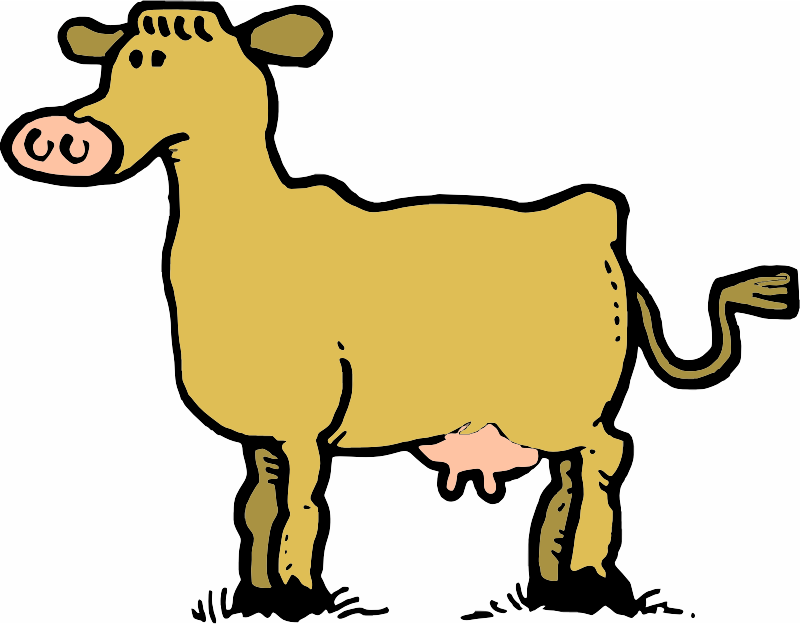 Brown Cow - Openclipart