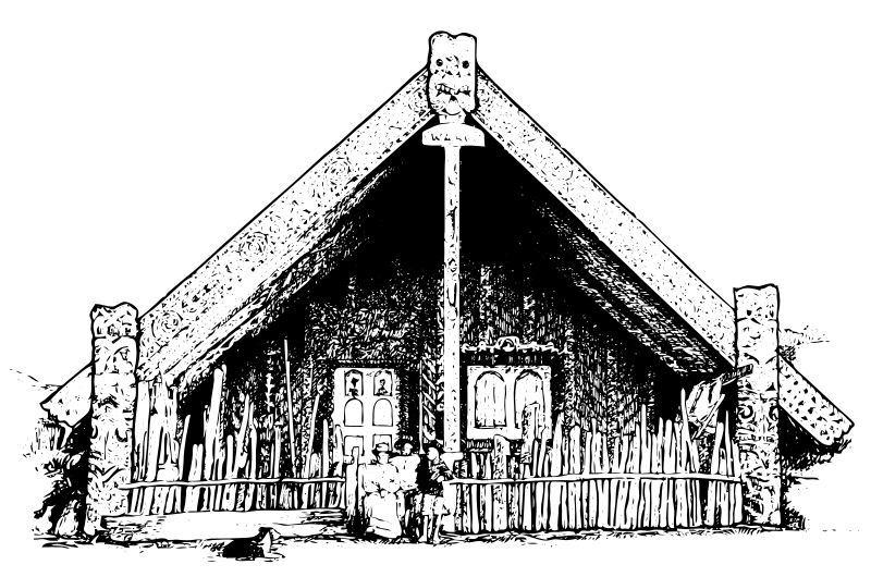 A Maori Meeting House