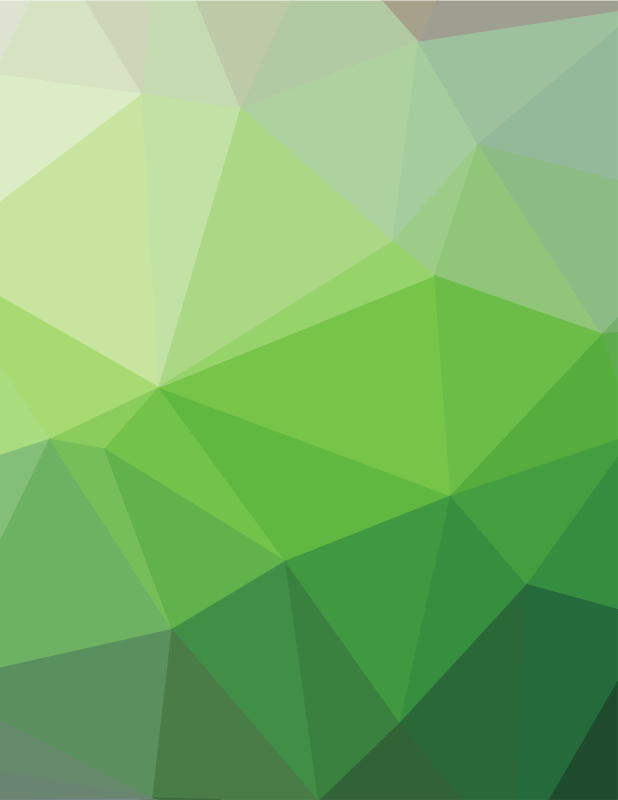 Low poly background green color