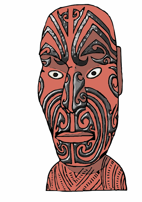 A Maori Carving