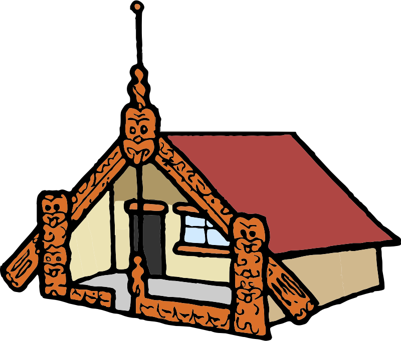 A Maori Meeting House