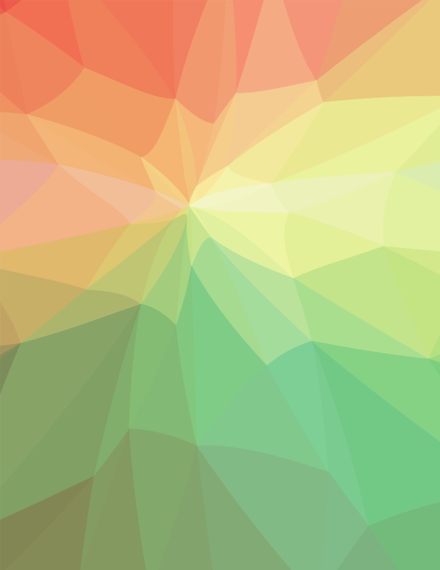 Colourful triangular pattern