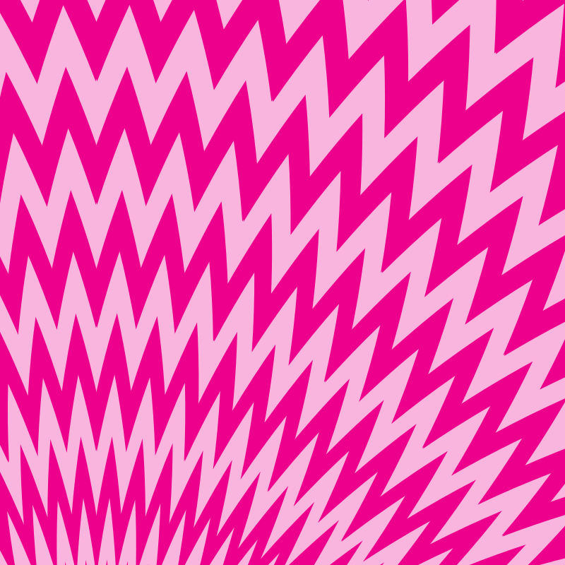 Zigzag pattern pink color