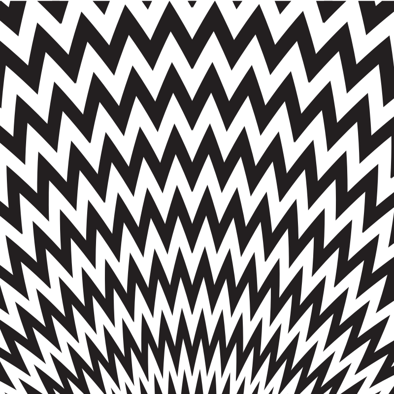 Zigzag pattern black and white