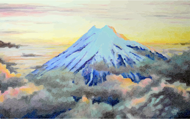 Mt Taranaki Summit at Sunset