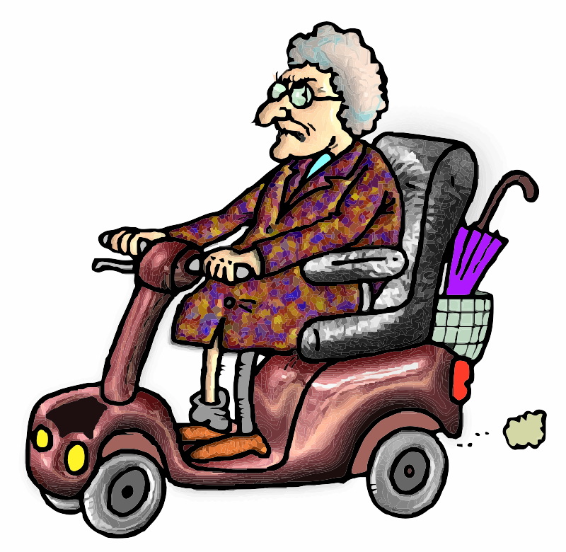 blæse hul enhed Cusco A Grumpy old lady - Openclipart