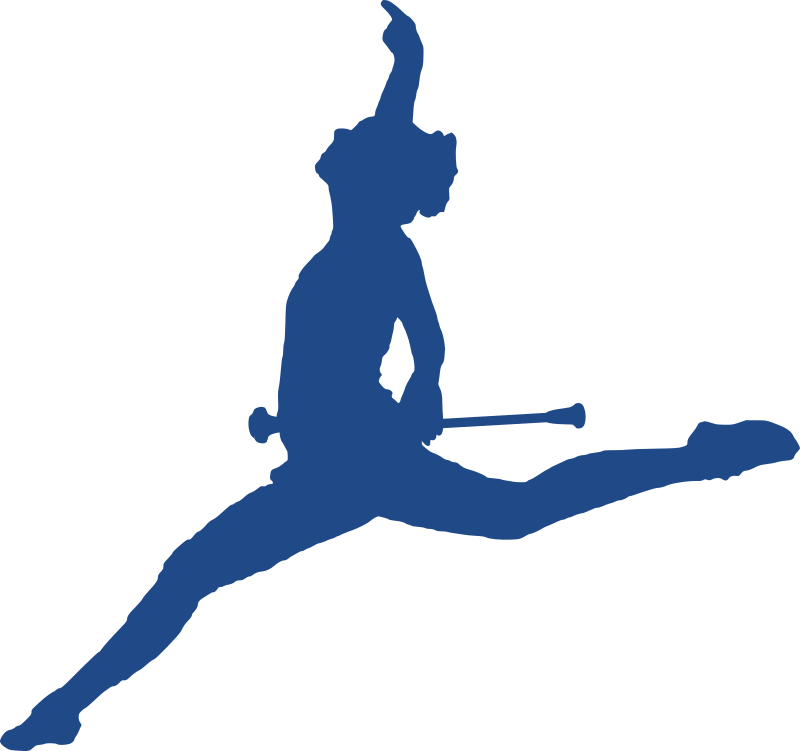 Baton Twirler Silhouette - Remix Fix