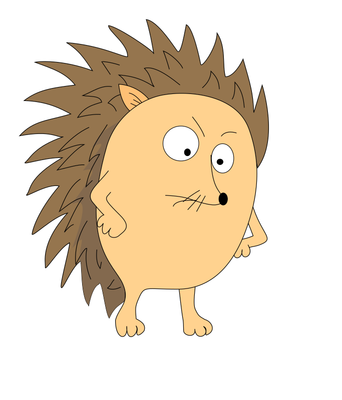 Disappointed Hedgehog