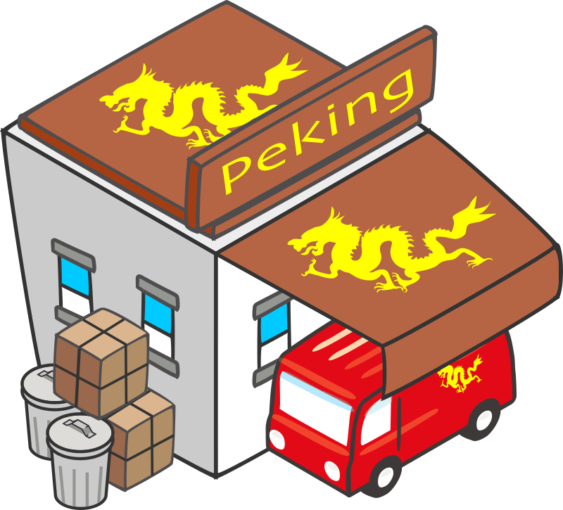 chinese takeout clipart