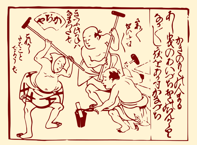 Edo Period Blacksmiths