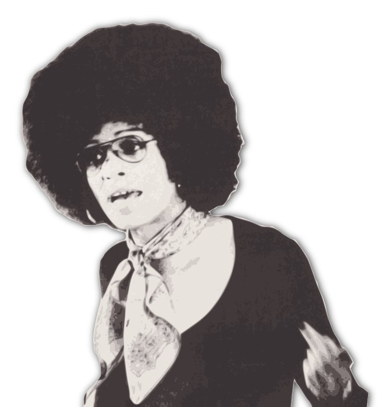 Angela Davis - Openclipart