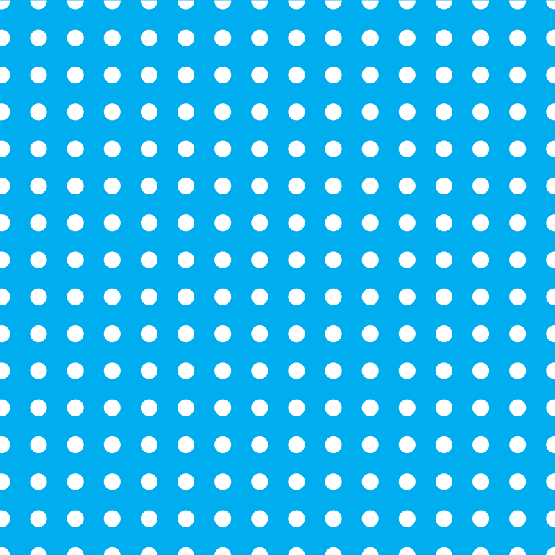 Dotted pattern on blue background